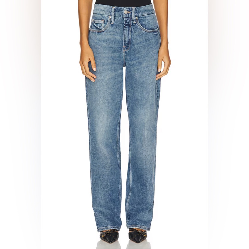 Good American Good 90s Straight Leg 26x32